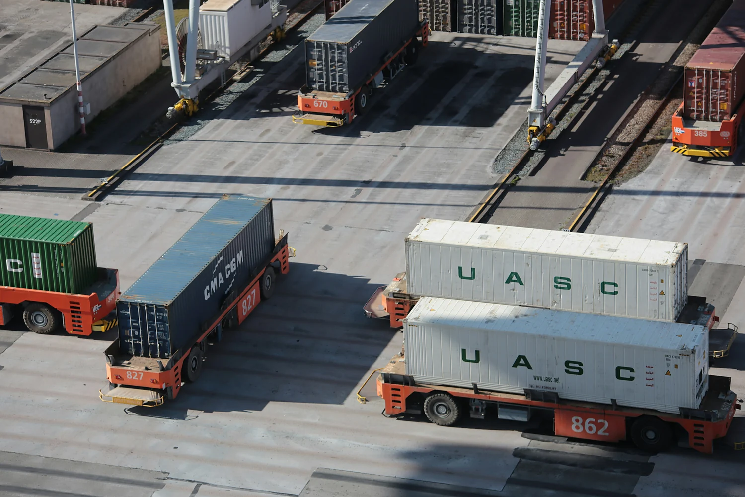 Warehouse worker in logistics